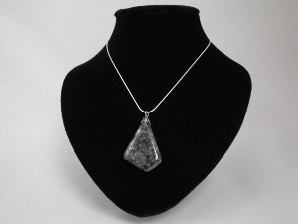 Larvikite pendant