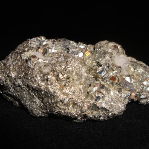 Pyrite with Fluorite