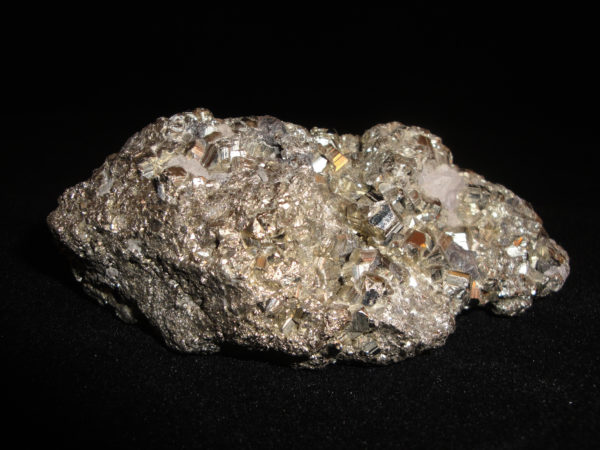 Pyrite with Fluorite